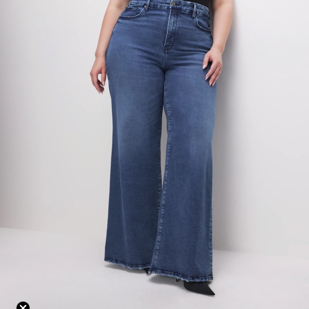Good American palazzo jeans 18